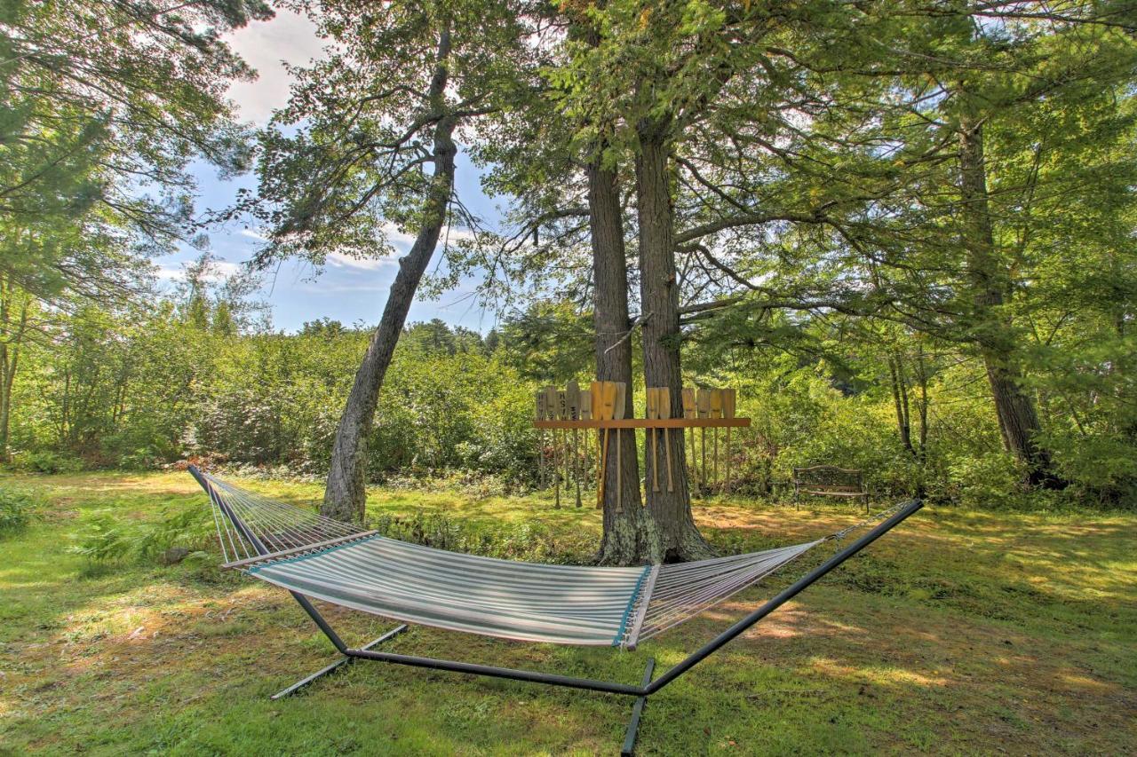 Family Cabin With Beach Access On Panther Pond Raymond Exteriér fotografie