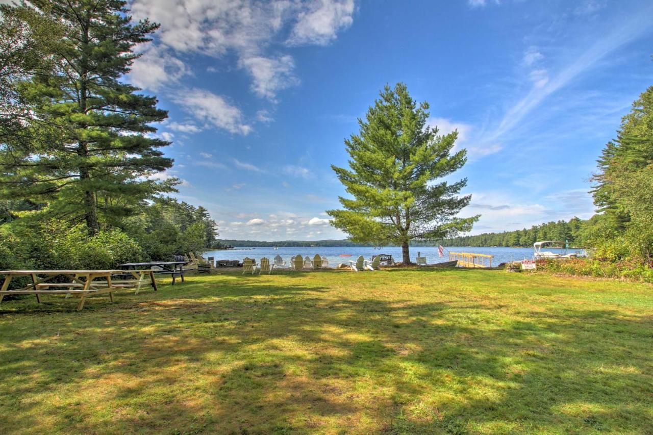 Family Cabin With Beach Access On Panther Pond Raymond Exteriér fotografie